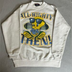 Garment Graphics vintage 1996 Warner Bros Tweety sweatshirt, size Large kids